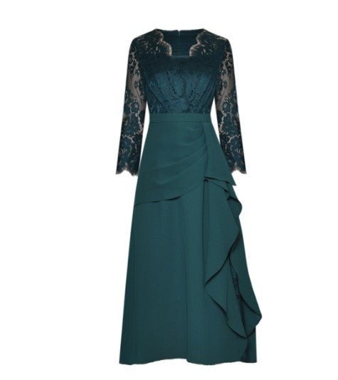 Robe Vintage Années 40 Créateur Vert