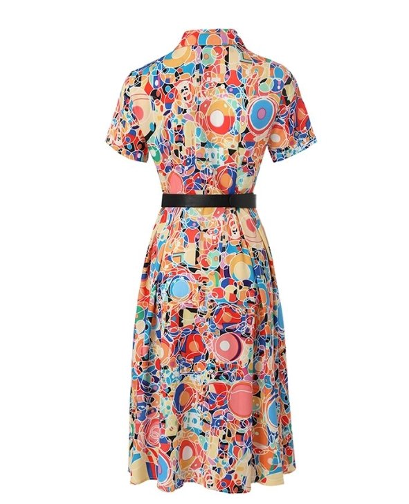 Robe Vintage Années 40 été