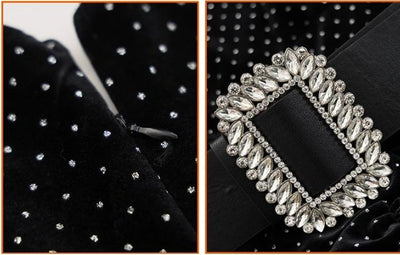 Robe Vintage Années 40 Glamour