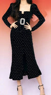 Robe Vintage Années 40 Glamour