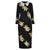 Robe Vintage Années 40 Grosses Roses