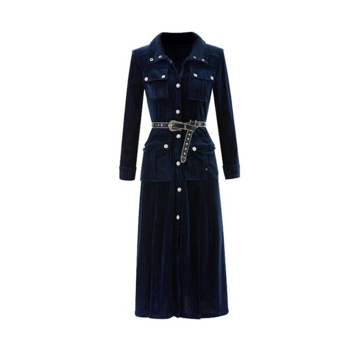 Robe Vintage Années 40 Hiver