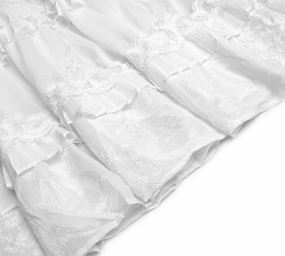 Robe Vintage Années 40 Lanterne Blanche
