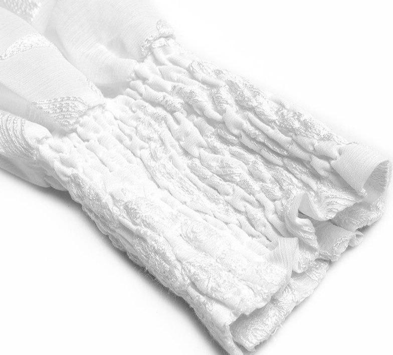 Robe Vintage Années 40 Lanterne Blanche