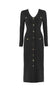 Robe Vintage Années 40 Moulante Noire