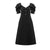 Robe Vintage Années 40 Noire