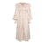 Robe Vintage Années 40 Satin Beige