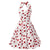 Robe Vintage Années 50 Cerises