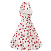 Robe Vintage Années 50 Cerises
