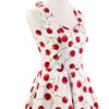 Robe Vintage Années 50 Cerises