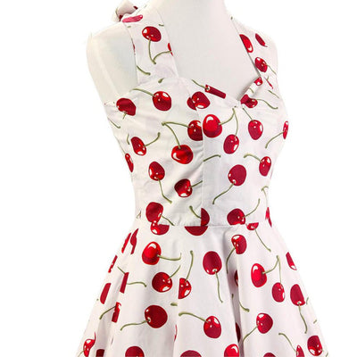 Robe Vintage Années 50 Cerises