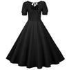Robe Vintage Années 50 Noire