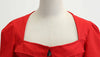 Robe Vintage Années 50 Rouge