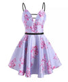 Robe Vintage Années 50 Violet