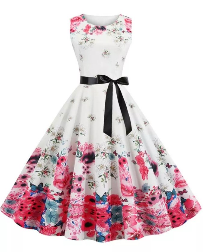 Robe Vintage Années 50 Volume