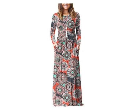 Robe Hippie Chic Hiver