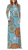 Robe Hippie Fleurs