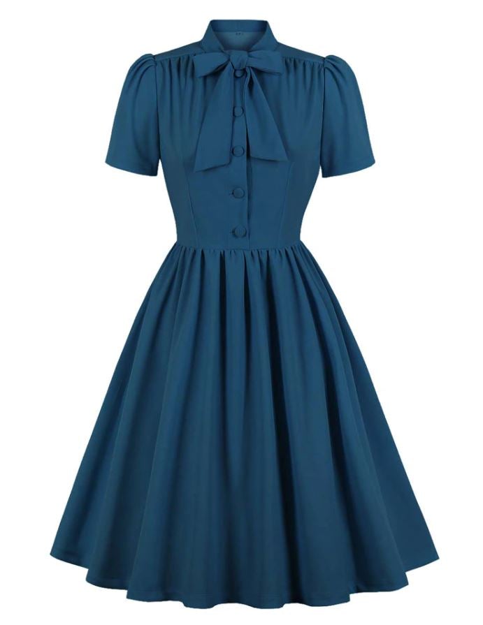 Robe Vintage BCBG Bleu