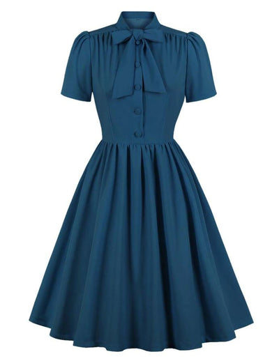 Robe Vintage BCBG Bleu