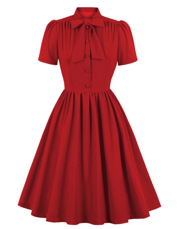 Robe Vintage BCBG Rouge