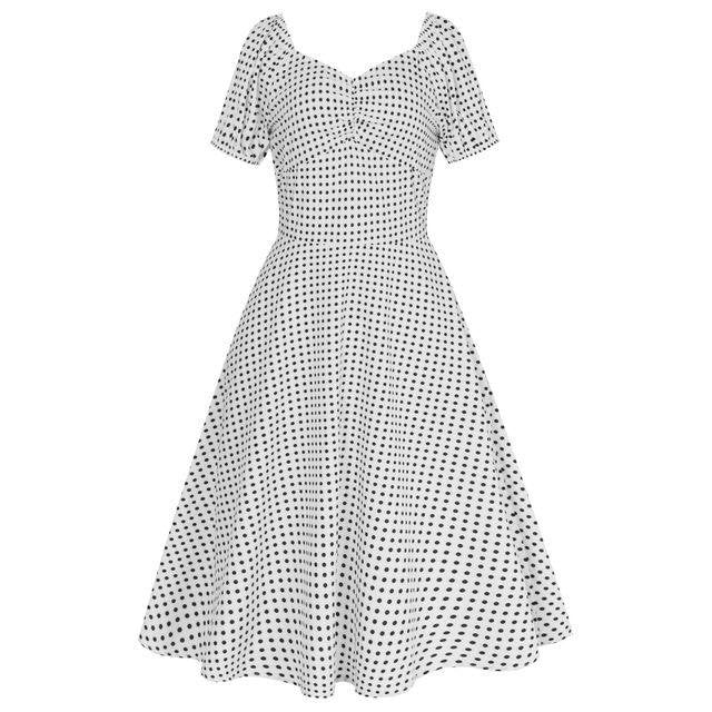 Robe Années 50 à Pois