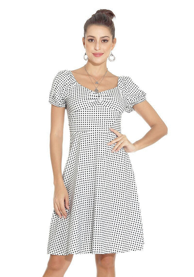 Robe Années 50 à Pois