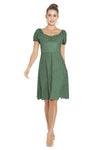 Robe Années 50 Vert