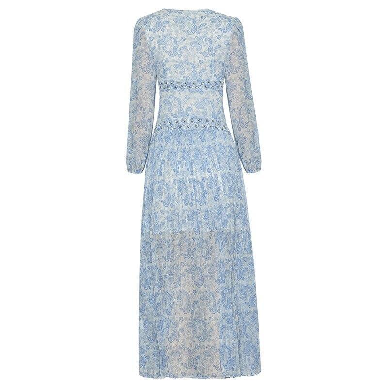 Robe Vintage Bleue