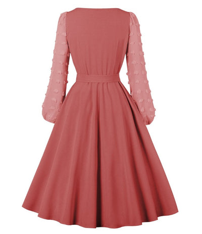 Robe Vintage Boheme Rose