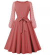 Robe Vintage Boheme Rose