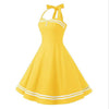 Robe Vintage Boogie Woogie Jaune