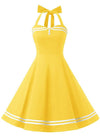 Robe Vintage Boogie Woogie Jaune