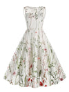 Robe Vintage Broderie Bourgogne