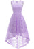 Robe Vintage Broderie Lavande