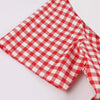 Robe Vintage Carreaux Rouge