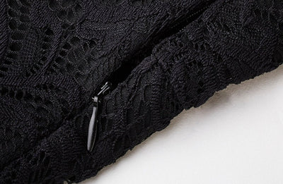 Robe Vintage Ceremonie Noir