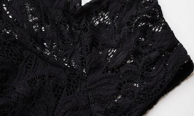 Robe Vintage Ceremonie Noir