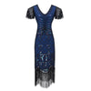 Robe Vintage Charleston Bleu