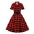 Robe Vintage Chemise Carreaux