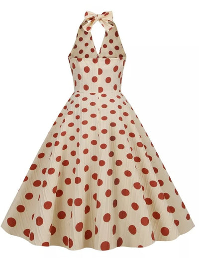Robe Vintage Chic Rétro Estivale