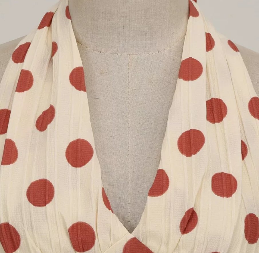 Robe Vintage Chic Rétro Estivale