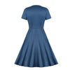Robe Vintage Col Bateau