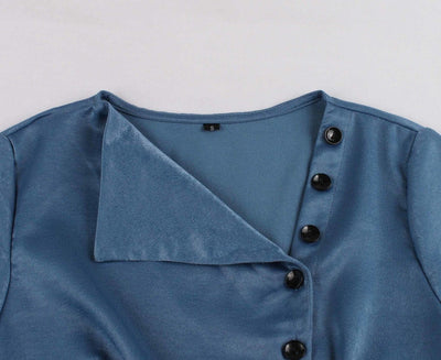 Robe Vintage Col Bateau