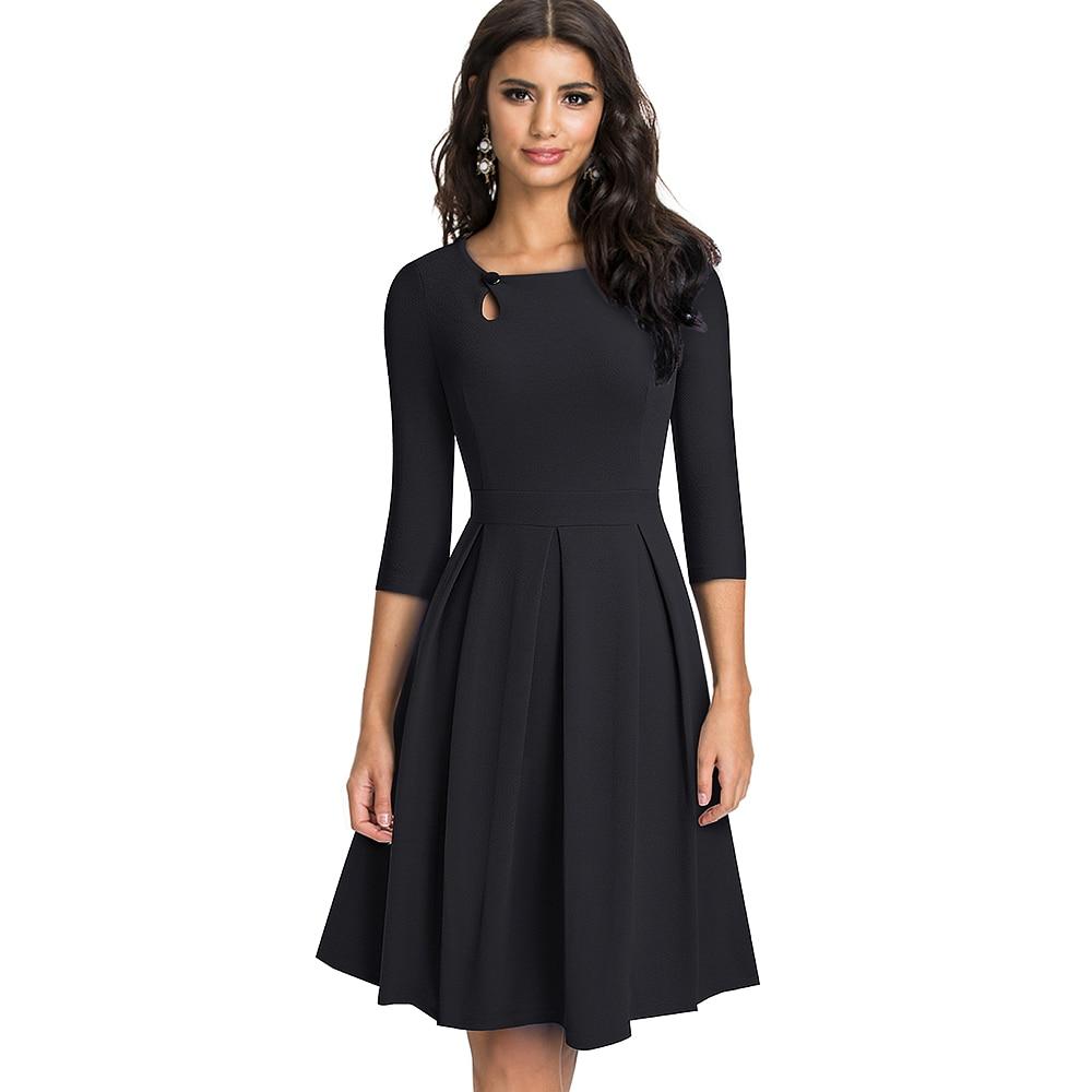 Robe Année 60 70 Noire
