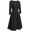 Robe Année 60 70 Noire