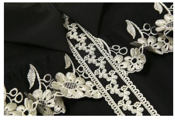 Robe Vintage Col Claudine Noire