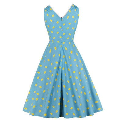Robe Vintage Col Dentelle