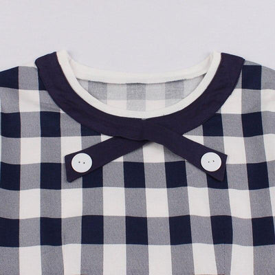 Robe Vintage Coton Carreaux