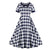 Robe Vintage Coton Carreaux