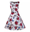 Robe Vintage Coton Fleurs